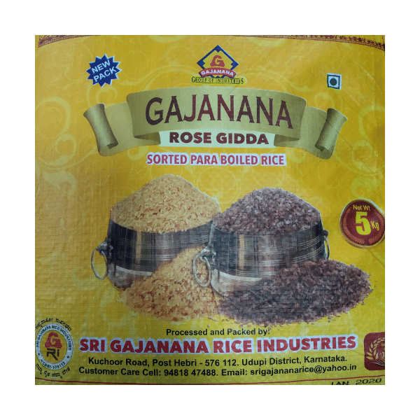 Gajanana Boiled Rice Rose Gidda