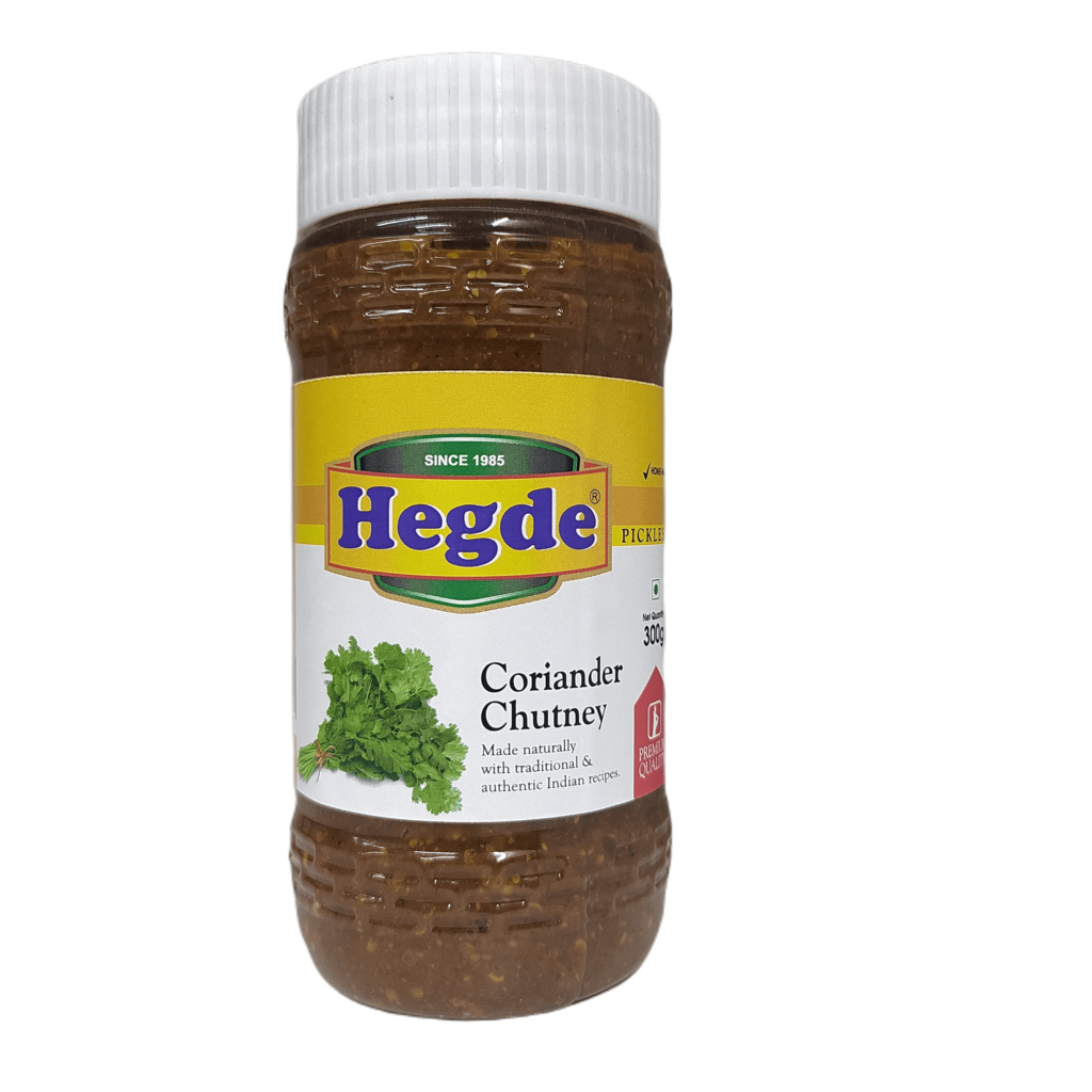 Buy Hegde Foods Coriander Chutney (300 Gms) Online Mangalore Store