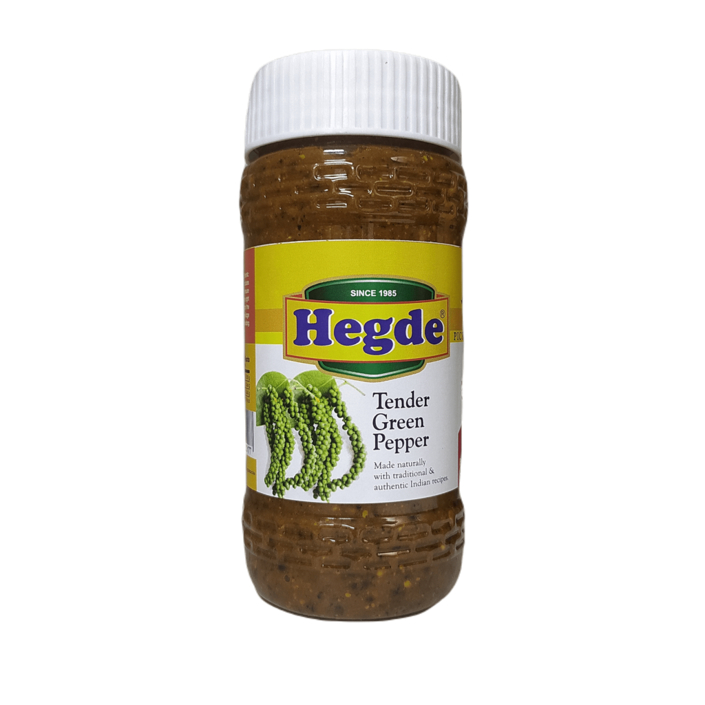 Buy Hegde Foods Tender Green Pepper Pickle (300 Gms) Online Mangalore